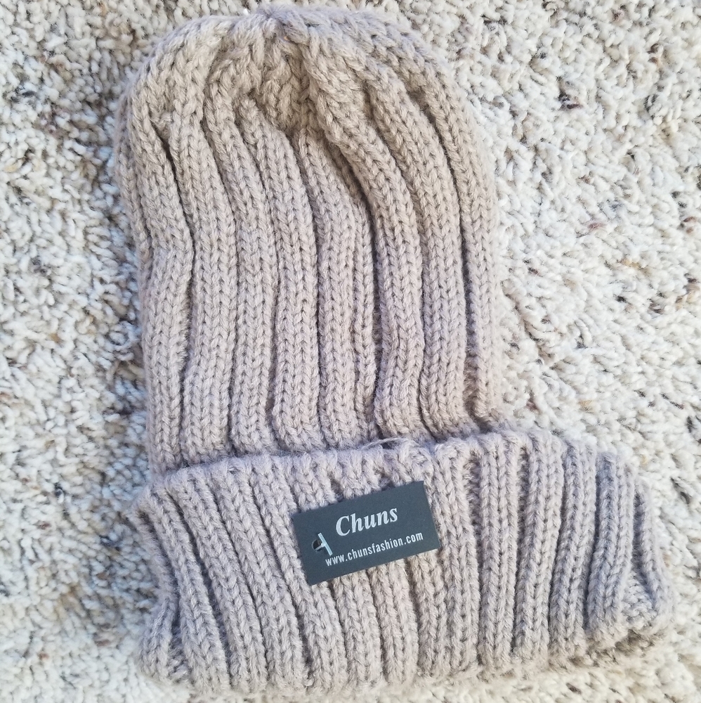 Tan Beanie